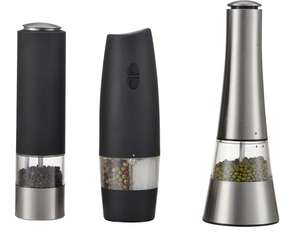 <span class=keywords><strong>Moulin</strong></span> à <span class=keywords><strong>poivre</strong></span> et à <span class=keywords><strong>sel</strong></span> électrique classique pour barbecue, design élégant et praticité combinées - Product Image 4