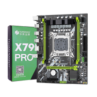 Carte mère HUANANZHI X79M PRO M-ATX, socket LGA2011, double canal DDR3, M.2 NVMe PCIe3.0, SATA3.0, carte mère de bureau