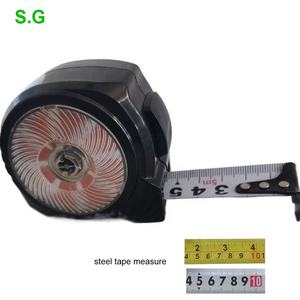 เทปวัดแบบยืดหดได้3ม./5ม./7.5ม./10ม. เทปเหล็กล็อคอัตโนมัติเทปวัด - Product Image 3