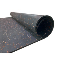 Fit First Premium EPDM Gym Gummi boden rollen mit hoher Dichte