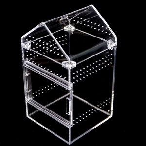 Nuevo Diseño YAGELI: Recinto de Cría de Tarántulas y Arañas de Acrílico Transparente, Tamaño Personalizado, Impresión Serigráfica, Exhibición en Casa - Product Image 2