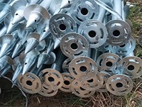 Ancrages hélicoïdaux Taiyang pour systèmes de montage solaire photovoltaïque – Support au sol résistant à la corrosion et durable