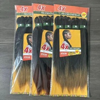 Cheveux à tresser pré-étirés en gros 4X Ez Braiding Hair 38" 240g Extensions de cheveux pour tresses africaines Cheveux à tresser Yaki pour femmes