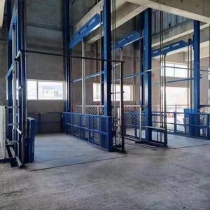 Lift Kargo Hidrolik Industri Tetap, <span class=keywords><strong>Elevator</strong></span> Barang Hidrolik dengan Rel Pemandu, Platform Pemuatan Hidrolik untuk Transportasi Barang - Product Image 3