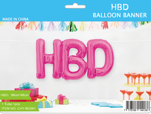 Palloncini di compleanno Set 40 pollici lettera HBD palloncini Foil <span class=keywords><strong>buon</strong></span> compleanno Ballon Baby Shower decorazioni per feste Air Globos - Product Image 5