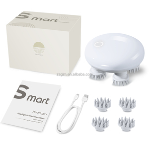 <span class=keywords><strong>Hot</strong></span> verkopende product <span class=keywords><strong>2026</strong></span> Hoofdmassage-apparaat Scalpmassage Multifunctionele hoofdhuidtherapie Meridian Kam Elektrische siliconen <span class=keywords><strong>massage</strong></span>-apparaat - Product Image 6