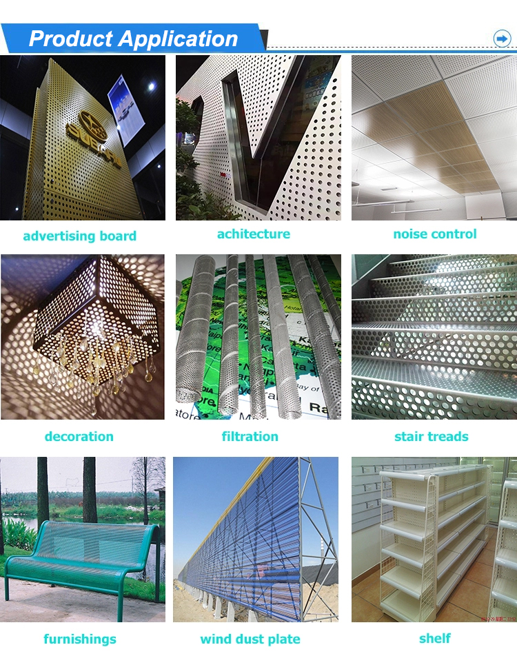 Small Hole Metal Perforated Stainless Steel Sheet Cold Rolled For Fencing