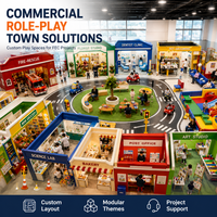 Equipo de Juego Interior, Bloques de Obstáculos Comerciales, Piscina de Pelotas, Pista de Carreras, Probado por TUV, Centro Comercial, Zona Infantil