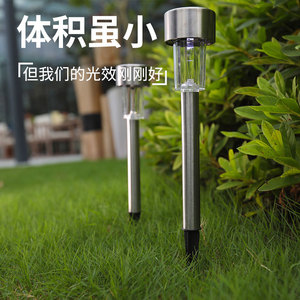 Lámpara Solar para Jardín Hejia HJ002B55 de 365 mm, Acero Inoxidable, Resistente al Agua, con Encendido/Apagado Automático - Product Image 2