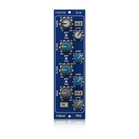 Égaliseur entièrement paramétrique 4 bandes Midas série 500, module EQ 512 V2, système PA de studio intérieur, équipement musical