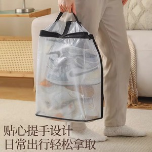 Shoe Storage <b>Bag</b> Rectangle Hook Type Portable Dustproof Cover For Travel Sneaker Organiser - Product Image 3