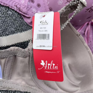 Sujetador Sexy para Mujer, Tallas 32-38, <span class=keywords><strong>Copa</strong></span> A, Tirantes Ajustables, Encaje, Estampado Moderno, Estilo Push-Up, Realza el Busto Pequeño - Product Image 6