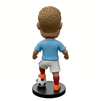 Figurines de footballeur en résine 3D personnalisées, figurines d'action sportives personnalisées pour la décoration de bureau et souvenirs pour les fans