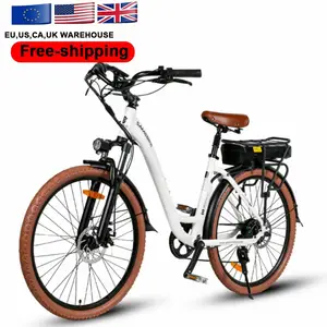 2024c New Design SAMEBIKE 28*2.0 tire 36V 13a rear lithium-ion battery pedal assisted electric hybrid city bike