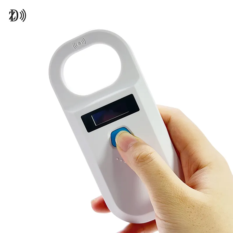 Cheap RFID LF Reader Custom Scanner 134.2KHz/125KHz Animal Glass Tags RFID Reader