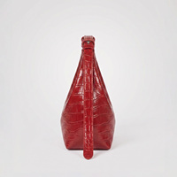 Bolso de Lujo para Mujer, Diseño 2026, Último Modelo, Color Sólido, Estilo Cocodrilo, Bolso de Mano de PU para Chicas