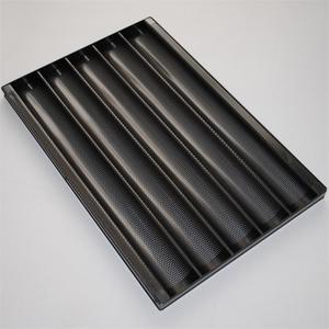 10 rangées 600x800x30mm acier inoxydable 304 treillis métallique Baguette plateau français pain moule avec cadre - Product Image 5