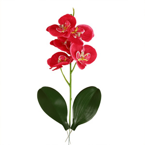ดอกกล้วยไม้ฟาแลนนอปซิสประดิษฐ์สีขาวนม ขนาด 12x35 ซม. จาก Yiwu Datuo Florist สำหรับตกแต่งภายใน - Product Image 5