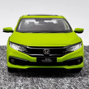 1:18 CIVIC 2019 литая модель автомобиля из сплава 1/18 civic 10-я модель автомобиля для подарочного украшения