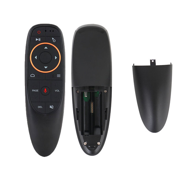 Smart Android TV Box Fire Tv Stick Projector G10 G10s Pro Voice Control 2.4g Wireless BT air Mouse Remote Control