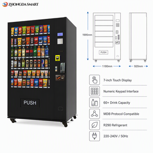 Máquina Expendedora Refrigerada de <span class=keywords><strong>Coca</strong></span> <span class=keywords><strong>Cola</strong></span> para Uso Comercial, Sin Red, Distribuidor Automático - Product Image 3