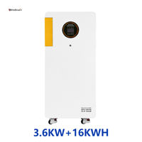 Module de batterie LiFePO4 Premium 51,2 V 100 Ah 200 Ah vertical pour onduleur solaire hybride, conception empilable et extensible