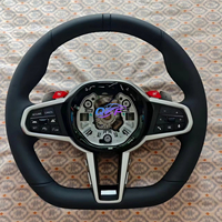 Volant en fibre de carbone véritable pour BMW E90 E92 E93 320i 325i 330i 335i 330d 2006-2012, volant sport de haute qualité, style personnalisé