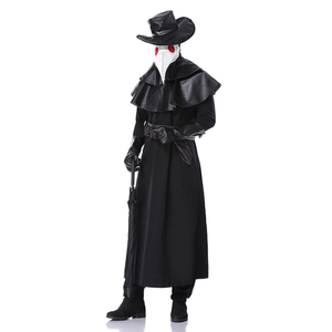 Costume de <span class=keywords><strong>docteur</strong></span> pour adultes, uniforme de tueur de rage, Costume Sexy de Style de Beak Punk, Costumes d'halloween pour hommes - Product Image 4