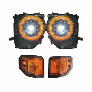Faros Delanteros LED para Land Cruiser 70 75 76 <span class=keywords><strong>77</strong></span> 78 79 LC70 LC76 LC78 LC79 2024, Accesorios para Automóviles - Product Image 1