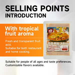 Base per Zuppa al Frutto della Passione, Gusto Aspro Fresco e Trasparente, Fragranza di Frutti Tropicali, Peperoni Fermentati e Sottaceto - Product Image 2