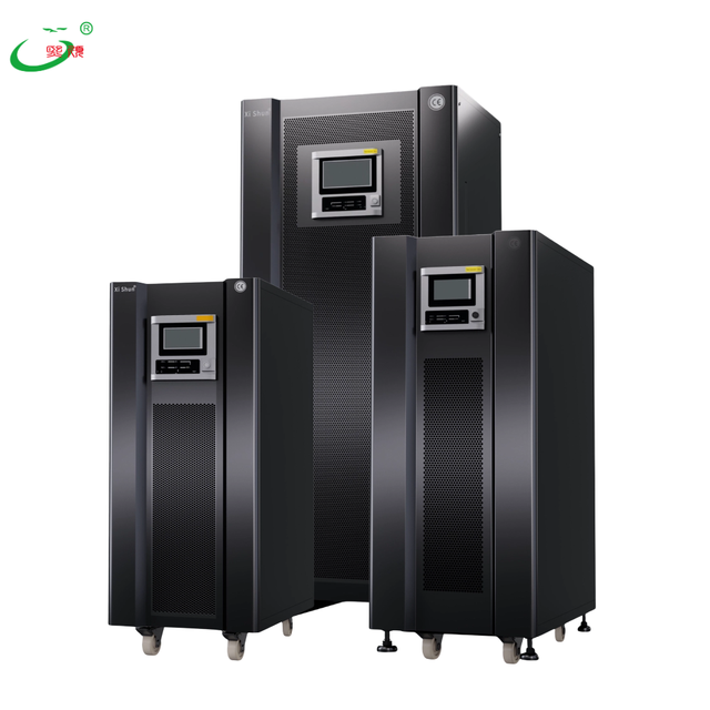 60KW Industrial Online UPS Computer Three Phase Double Conversion Backup Power Supply Lead Acid Battery Lightning Protection