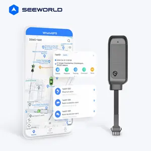 Seeworld s116mini r16 dispositivo automotivo, rastreador de carro com controle remoto, alarme de corte de óleo