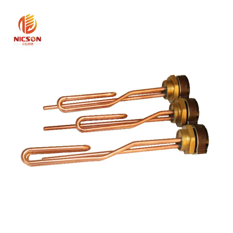 The best price copper flange heating element with thermostat