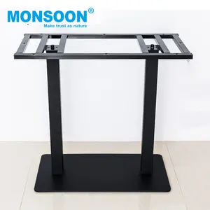 Patas de Mesa Cuadradas de Acero Cepillado a Precio de Fábrica, Base para Mesa de Café, Mesa de Comedor, Patas Metálicas para Muebles de Sala de Estar - Product Image 5