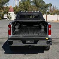 Tapis de protection pliable manuel et étanche pour benne de pick-up avec système de verrouillage