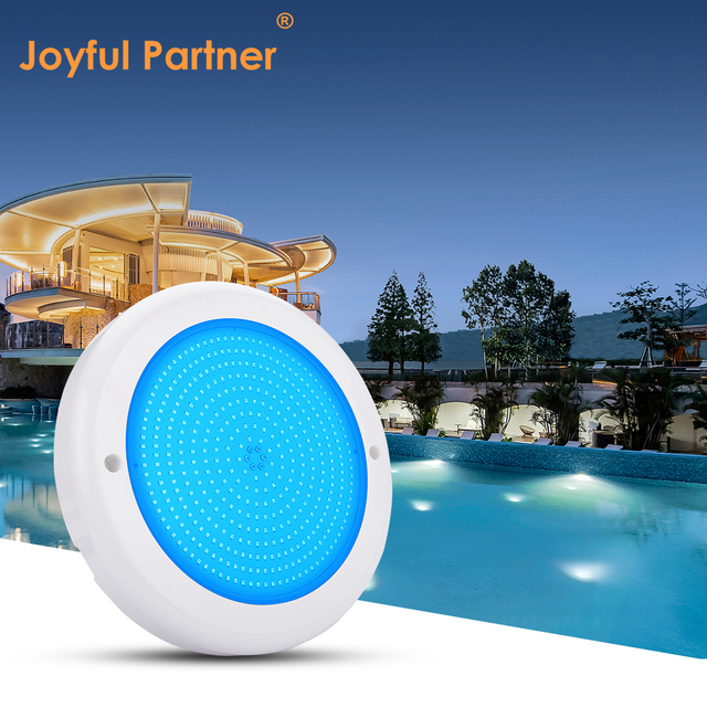 Enhanced Features Pool Party Lights Decor ABS+PC Filled Color Changing LED IP68 Waterproof Underwater Par56 Swimming Pool Light