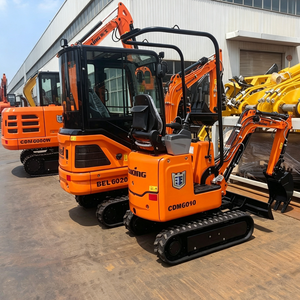 Miniexcavadora compacta CDM6010 para paisajismo, plantación de árboles, renovación de jardines, zanjas de drenaje y mantenimiento de propiedades - Product Image 1