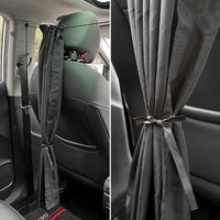 2 pièces/ensemble véhicule utilitaire climatisation Taxi voiture isolation cloison Protection pare-soleil confidentialité rideau cantonnières