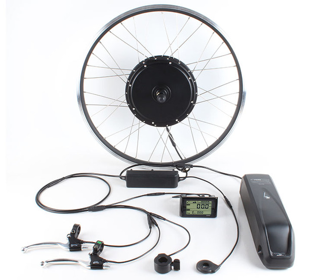 Sailimotor Waterproof 29 Inch Rear Wheel 500w 750w 1000w 48v  Hub Motor E-bike Conversion Kit with Battery Option