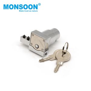 อุปกรณ์ฮาร์ดแวร์ในครัว ตู้เก็บของ ลิ้นชัก ตู้ กล่องจดหมาย ล็อคประตู ล็อคตู้เก็บของแบบลิ้นชัก ล็อคประตูกระจกบานเลื่อนแบบมีกุญแจ - Product Image 4