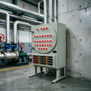 Panel de Control a Prueba de Explosiones con Patas de Soporte, Gabinete de Distribución Eléctrica de Gran Capacidad para Uso Industrial - Product Image 4