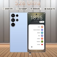 Teléfonos Inteligentes S26 Ultra de Alta Calidad, 22GB+2TB, Android 15, Más Vendidos, Venta al Por Mayor, 5G, S26 ULTRA, Celulares Android