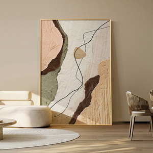 Dipinti astratti su tela con stampa a flusso di colore Wabi-sabi decorazioni per la casa <span class=keywords><strong>poster</strong></span> di arte della parete per soggiorno <span class=keywords><strong>camera</strong></span> <span class=keywords><strong>da</strong></span> <span class=keywords><strong>letto</strong></span> corridoio Hotel Cafe - Product Image 2