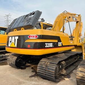 Moteur puissant, chantier de construction, Caterpillar 20 tonnes CAT320BL, excavatrice hydraulique d'occasion, fabriquée au Japon - Product Image 1