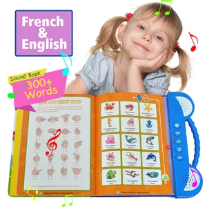 Kid Baby My Big Book Of Sounds French To Chinese Sensory Sound Book E-Book untuk Anak-anak Prancis