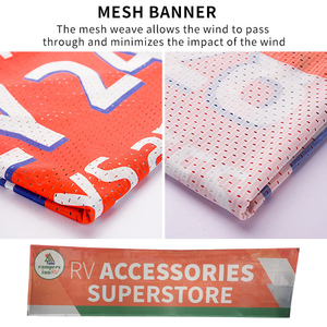 Feamont Ngoài Trời Trong Nhà Giá Rẻ Thăng Hoa In Logo Kỹ Thuật Số Bông Lưới Polyester Vải Thể Thao Tùy Chỉnh Cờ Và Biểu Ngữ - Product Image 4
