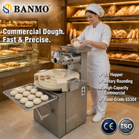 Machine de découpe de boule de pâte de vente chaude et diviseur de pâte Rounder pour Pizza Pain Cookie Hot Dog Bun Machine à pain ronde