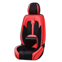 Ensemble de housses de siège de voiture universelles 5 places, protection avant et arrière compatible avec les airbags, banquette arrière séparée