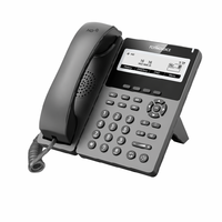 Téléphone IP d'entreprise Flyingvoice P22P, écran large 3,8 pouces, Wi-Fi 2,4G, PoE, USB 2.0, SIP 2.0, 2 lignes SIP, conférence 6 voies, casque HP200