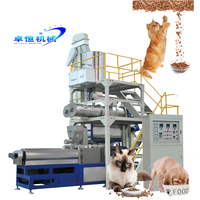 Ligne d'extrusion de granulés pour aliments pour animaux avec mélange, formage, séchage et refroidissement pour la transformation de la farine de poisson et de la farine de soja